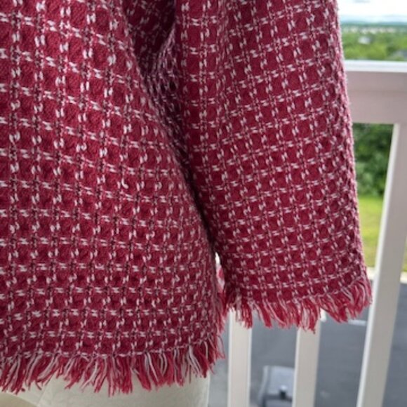 40's style Swing Jacket - Upcycled tablecloth - Picture 4 of 10